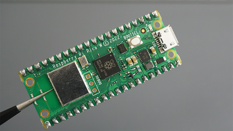 Raspberry Pi Pico W board