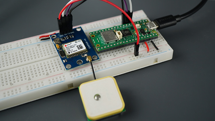 Raspberry Pi Pico with NEO-6M GPS Module