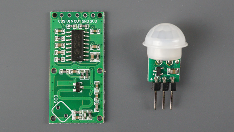 Microwave Radar Proximity Sensor vs PIR Motion Sensor