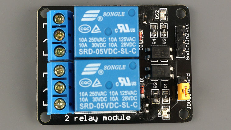 2-channel Relay Module
