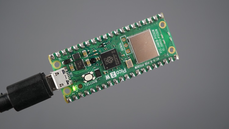 Raspberry Pi Pico W onboard LED on