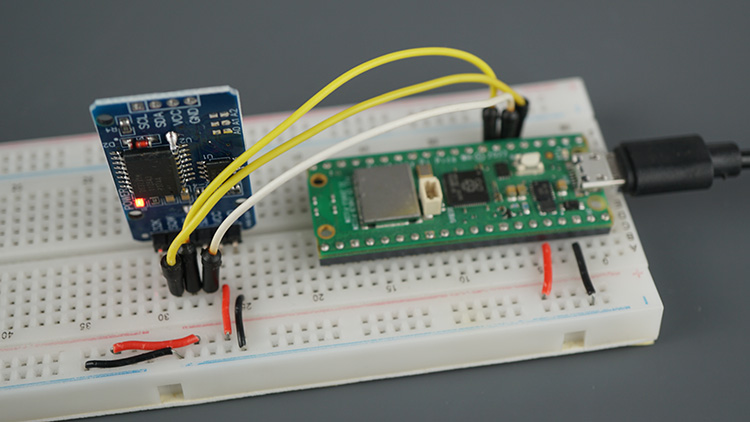 Wiring the DS3231 Module to the Raspberry Pi Pico