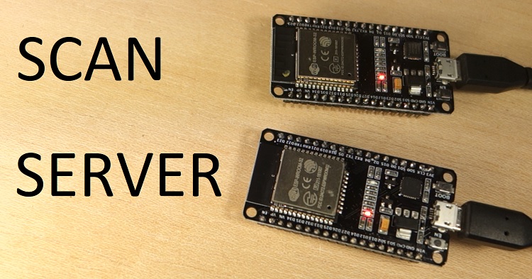ESP32 Board BLE Scanner and Server communication