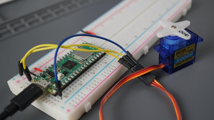 Control Servo Motor Raspberry Pi Pico