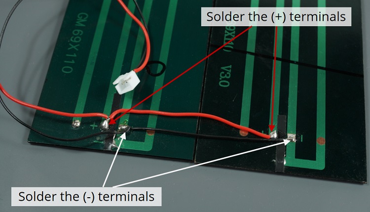 Power ESP32 ESP8266 Solar Panels Circuit