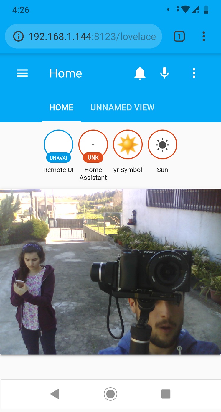 ESP32-CAM camera board surveillance IP Cam home assistant