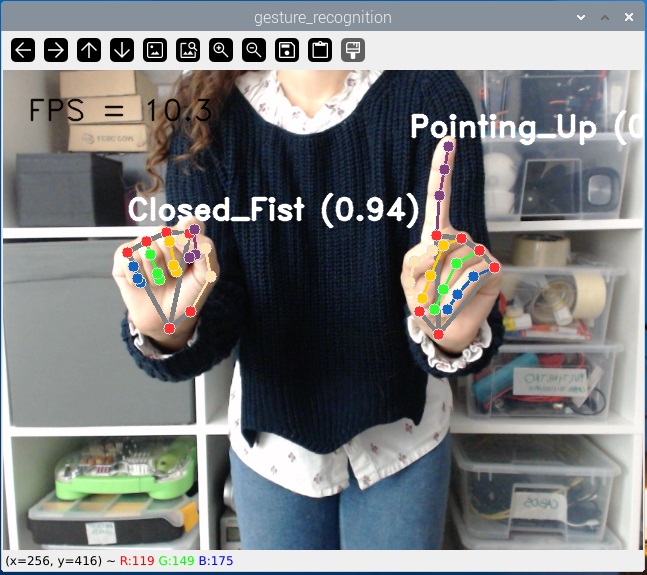Testing Mediapipe Two Hands