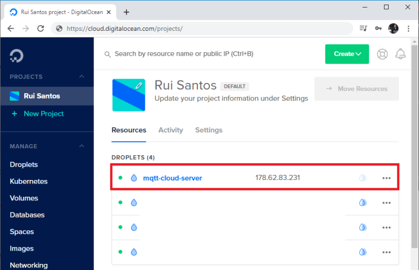 Digital Ocean VPN Linux Ubuntu Server Open Droplet