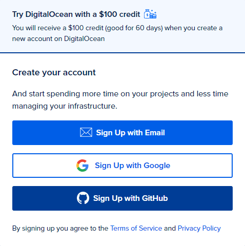 Digital Ocean VPN Sign Up Mosquitto MQTT Broker Installation