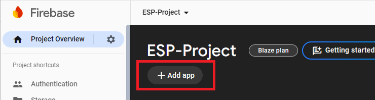 Add App to Firebase Project