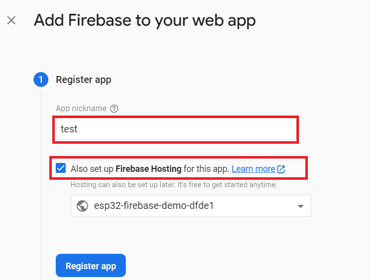 Add Firebase Project to Your App
