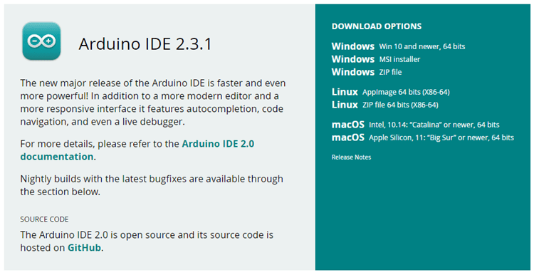 Arduino IDE 2 Software Install Download
