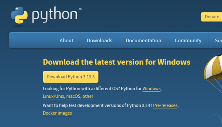 Download Python for Windows
