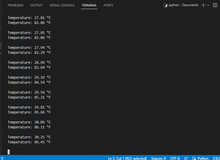 demonstration temperature ds18b20 raspberry pi