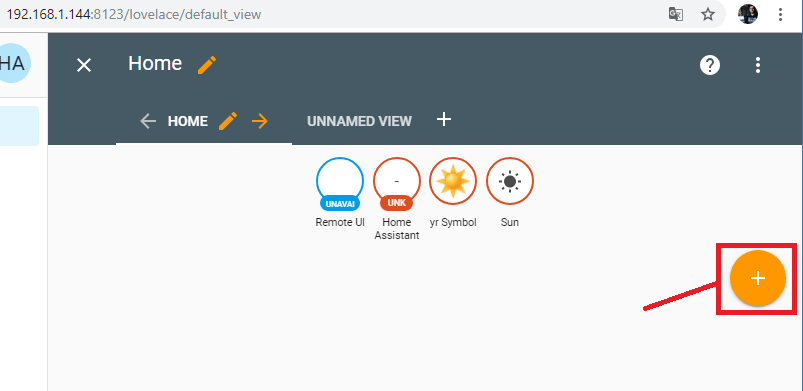 ESP32-CAM camera board home assistant add new element