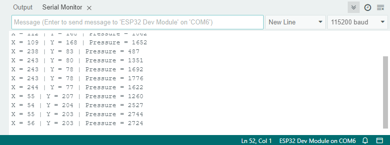 ESP32 Cheap Yellow Display CYD Board ESP32-2432S028R Touchscreen Testing Arduino IDE Serial Monitor