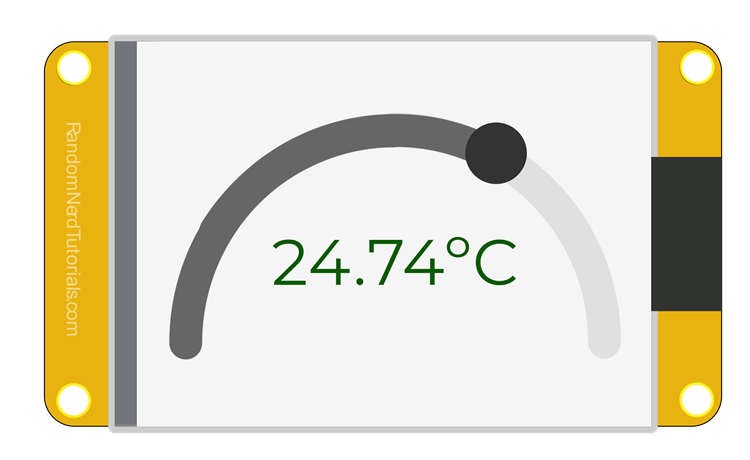 ESP32 Cheap Yellow Display LVGL DS18B20 Demonstration Temperature Medium