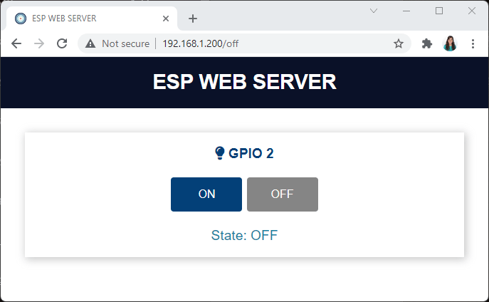 ESP32 ESP8266 Control Outputs Web Server