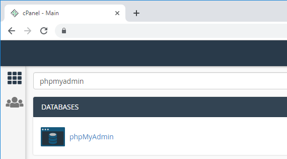 ESP32 ESP8266 CPanel Open PHPMyAdmin