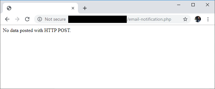 ESP32 ESP8266 Test Email Notification PHP URL