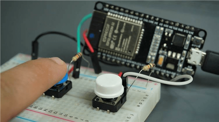 ESP32 external wake-up multiple GPIOs