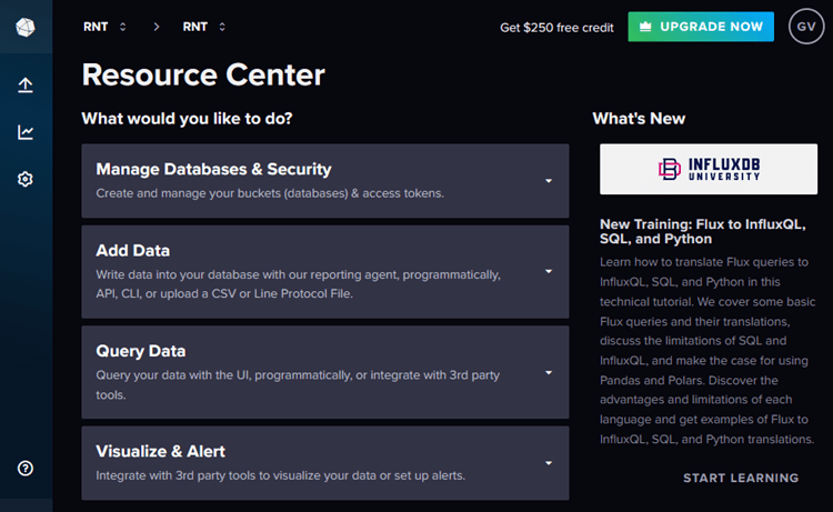 InfluxDB resource center