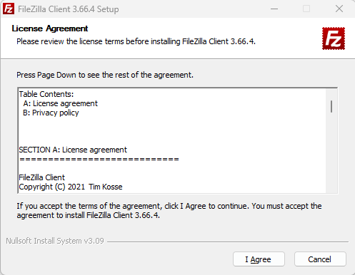 Installing FileZilla File Transfer Protocol FTP Client Windows PC