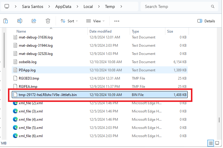 LittleFS .bin file to upload via OTA