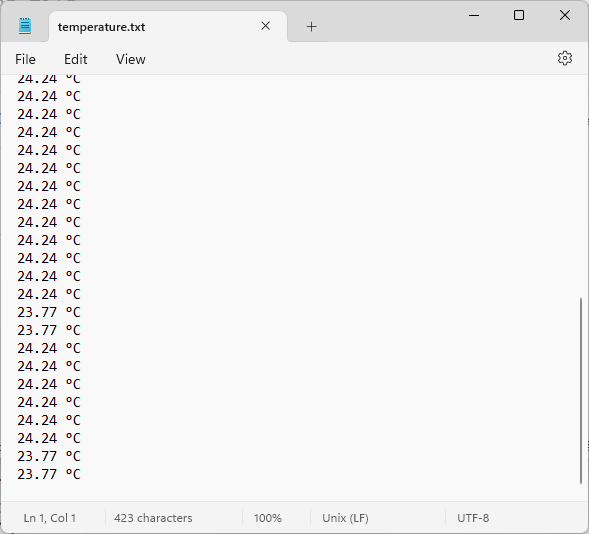 Datalogging temperature to microSD Card - Raspberry Pi Pico