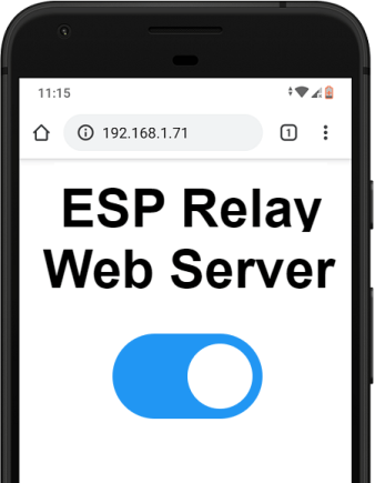 Control Relay with Web Server - MicroPython ESP32 and ESP8266