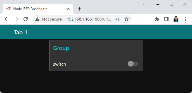 Node-RED UI custom theme