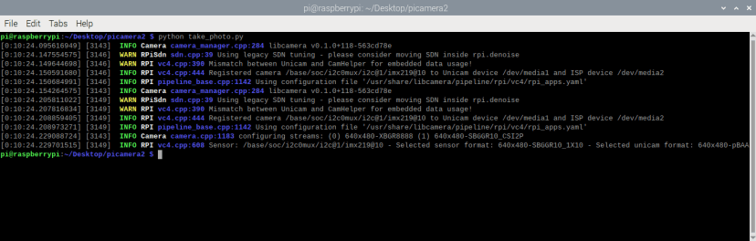 Picamera2 Python Take Photo Command
