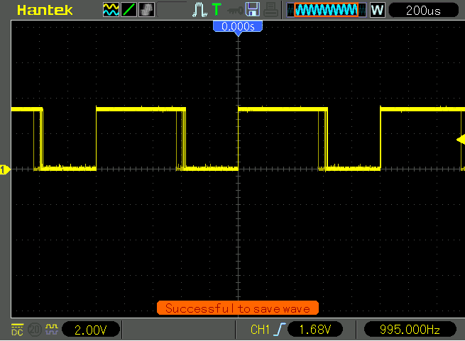 ESP8266 Fading LED PWM Circuit Wiring Schematic diagram oscilloscope demonstration