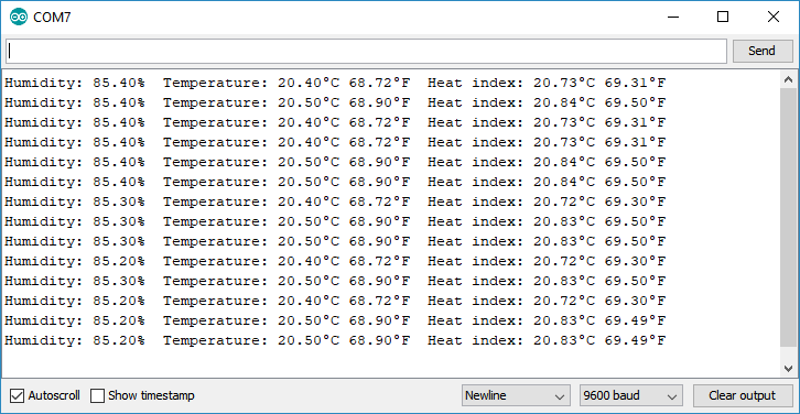 ESP32 DHT11 DHT22 AM2302 AM2301 read temperature humidity sensor