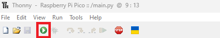 run script on thonny ide