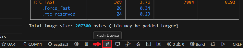 VS Code Flash Hello World Code Project to ESP32 ESP-IDF