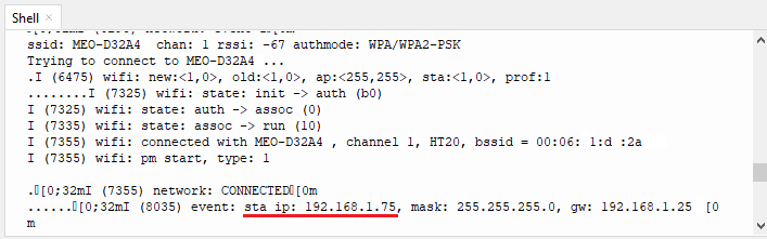 ESP32 Station IP Address - WiFiManager MicroPython