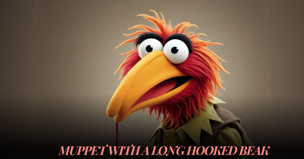 Muppet with a Long Hooked Beak